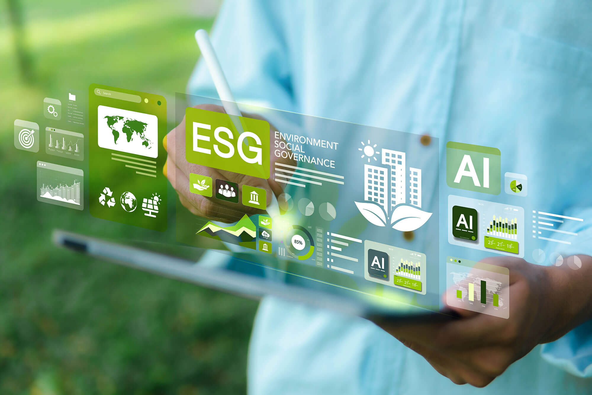 Decorative picture for ESG (© iStock 2129394085 from Sakorn Sukkasemsakorn) Decorative picture for ESG